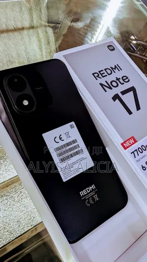 New Xiaomi Redmi Note 17 256 GB Black
