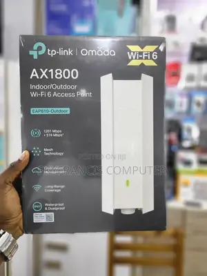 TP-Link Omada EAP610-Outdoor AX1800 Outdoor Wi-Fi 6 Access Point