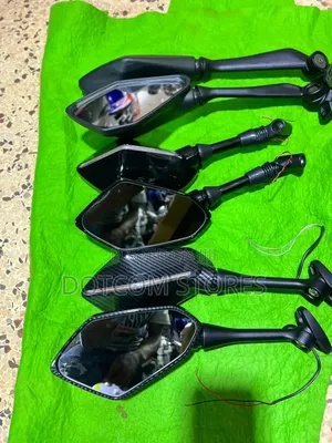 Pair of Universal Motorcycle Rearview Side Mirrors