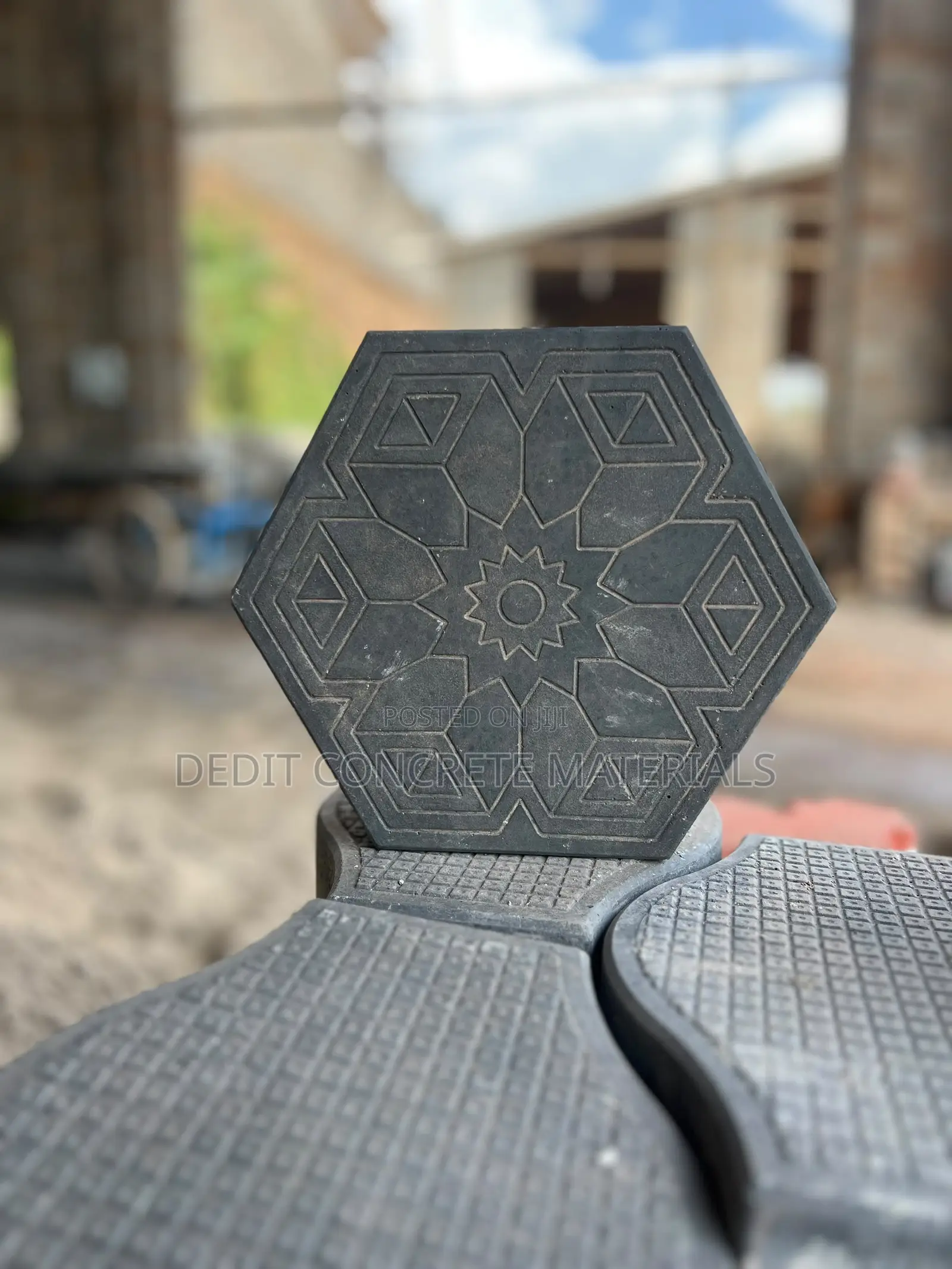 Hexagon Coloured Paver