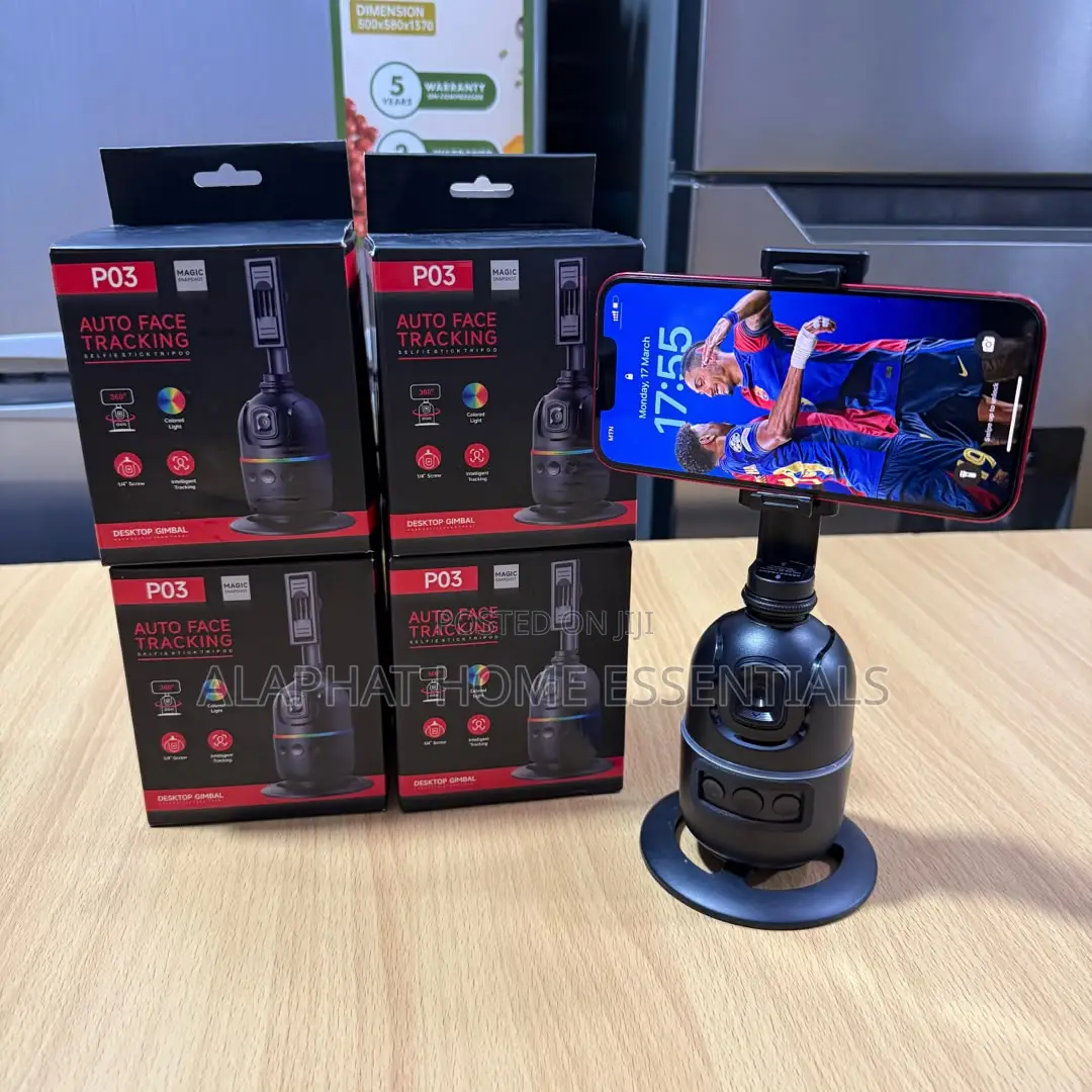 P03 Magic Snapshot Auto Face Tracking Desktop Gimbal