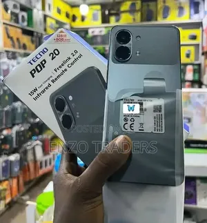 New Tecno Pop 20 128 GB Black