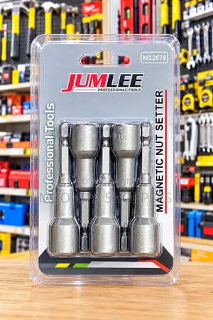 JUMLEE Professional Magnetic Nut Setter Set – Size 10mm