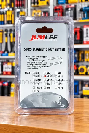 JUMLEE Professional Magnetic Nut Setter Set – Size 10mm