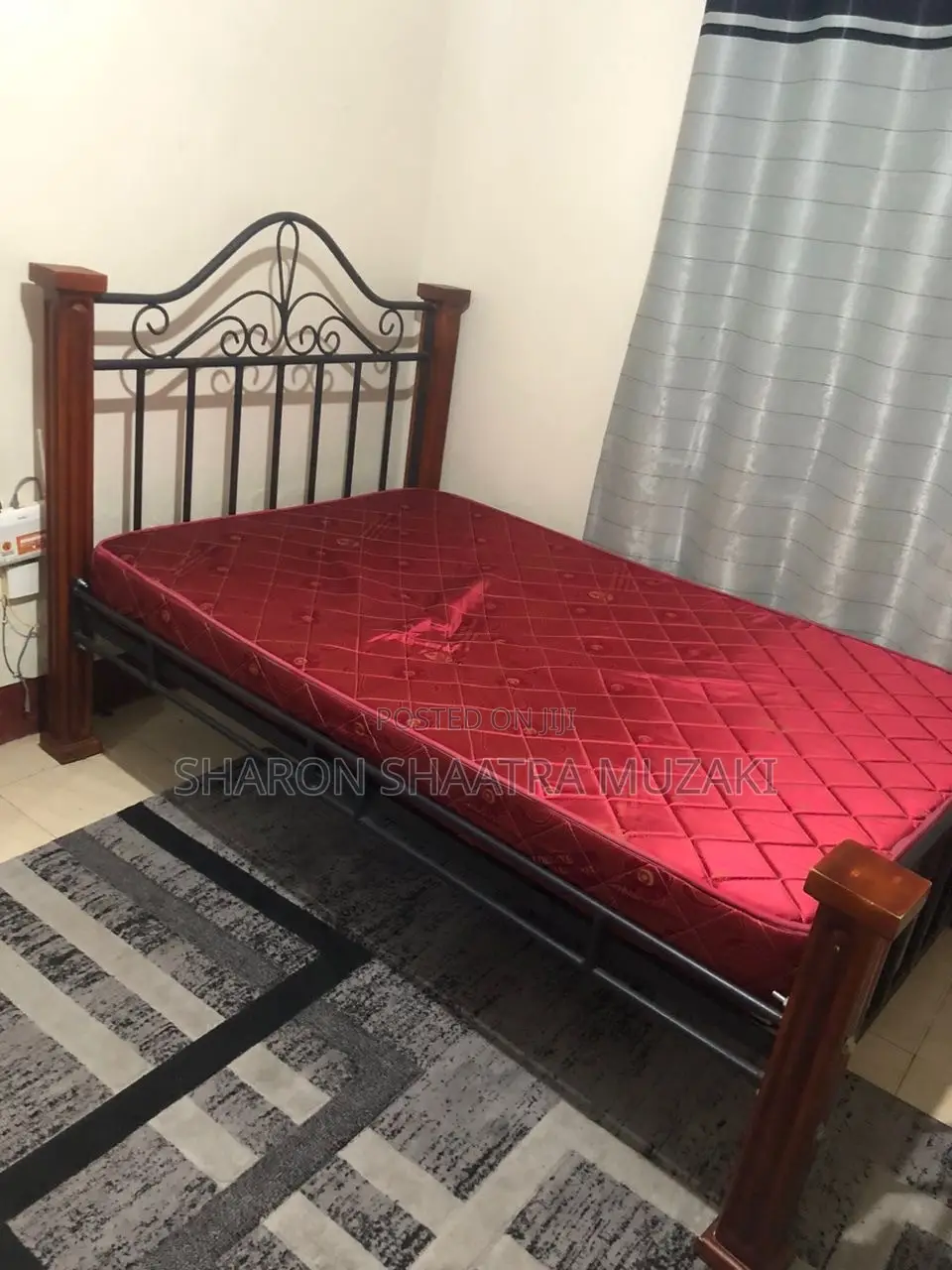 Black Metal Bed Frame