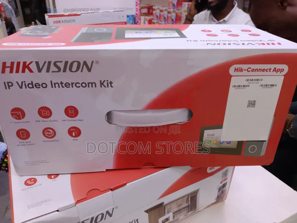 Hikvision DS-KIS608-P IP Video Intercom Kit