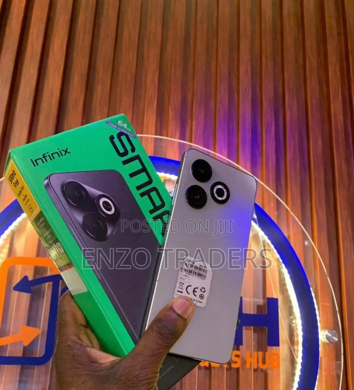 New Infinix Smart 10 HD 64 GB Silver