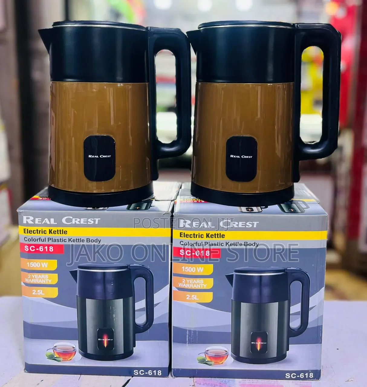 Real Crest Electric Kettle