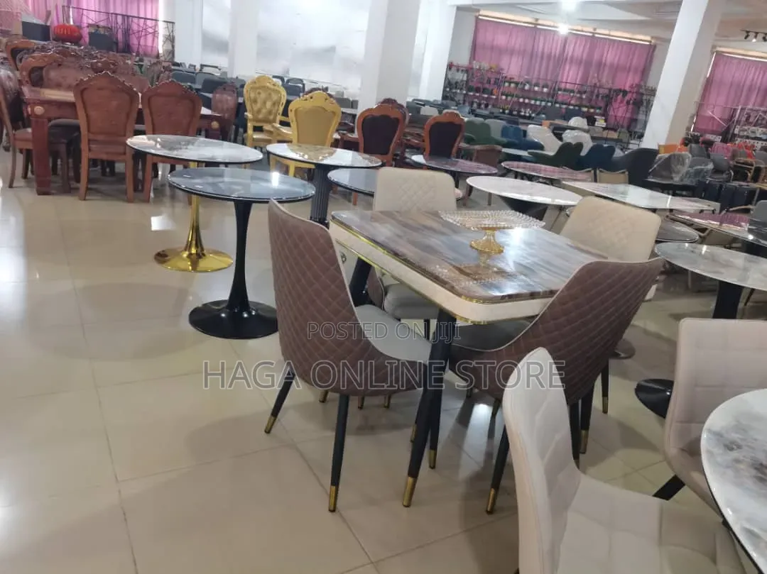 Marble 4 Seater Dining Set