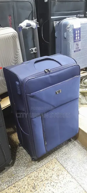 Dfavours Large Blue Suitcase