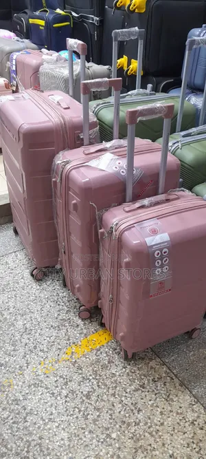Medium-Size Plastic Rubber Suitcase
