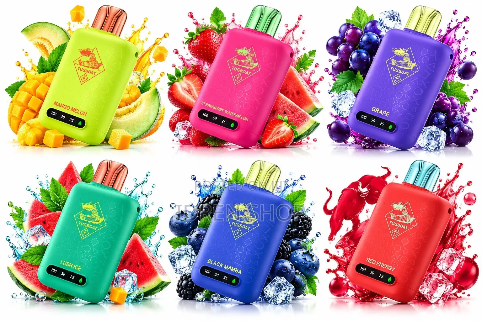 Tugboat 25000 Puffs Disposable Vape