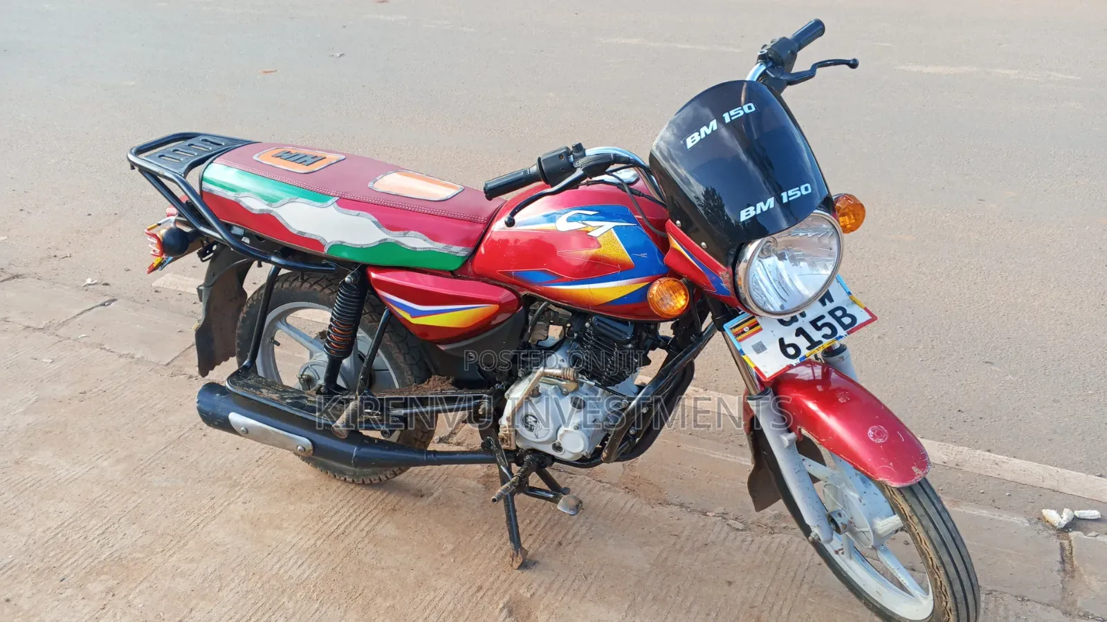 Bajaj Boxer 125 2022 Red