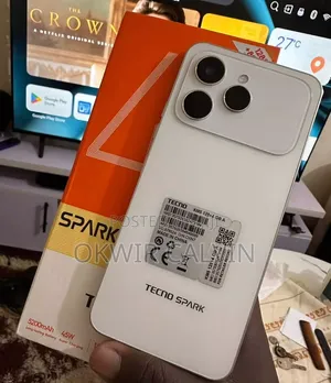 New Tecno Spark 40 256 GB White