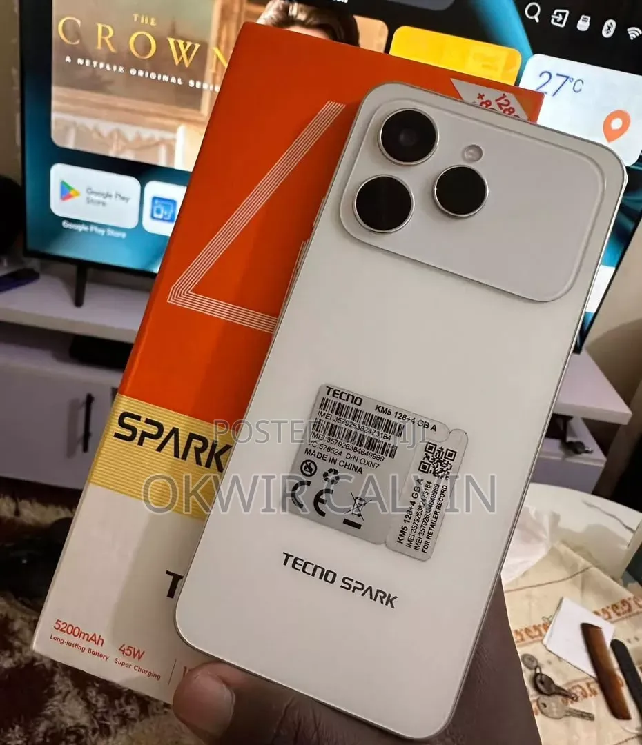 New Tecno Spark 40 256 GB White