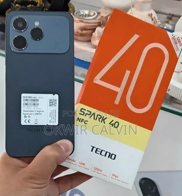 New Tecno Spark 40 256 GB Black