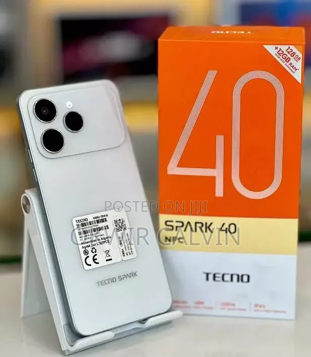 New Tecno Spark 40 256 GB White