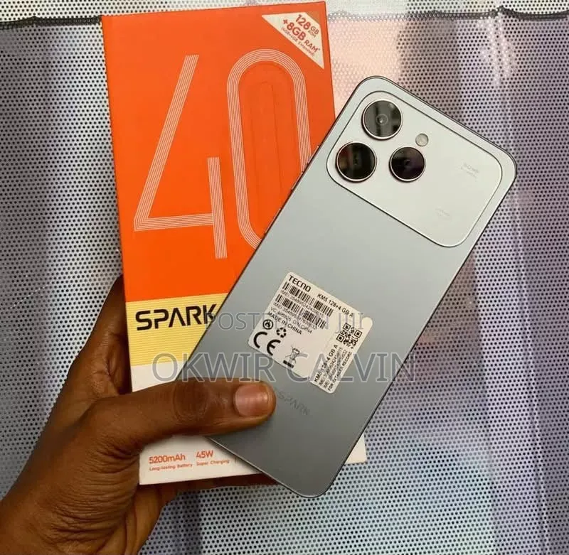 New Tecno Spark 40 256 GB Gray