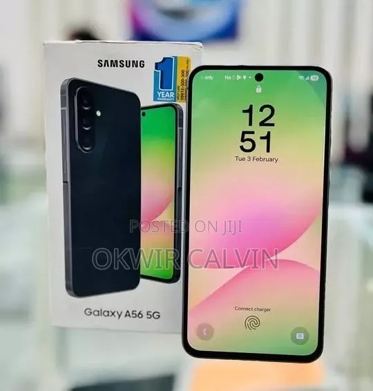 New Samsung Galaxy A56 256 GB Black