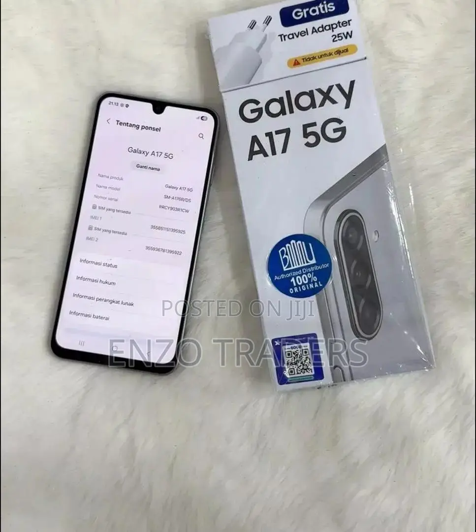 New Samsung Galaxy A17 5G 256 GB Gray