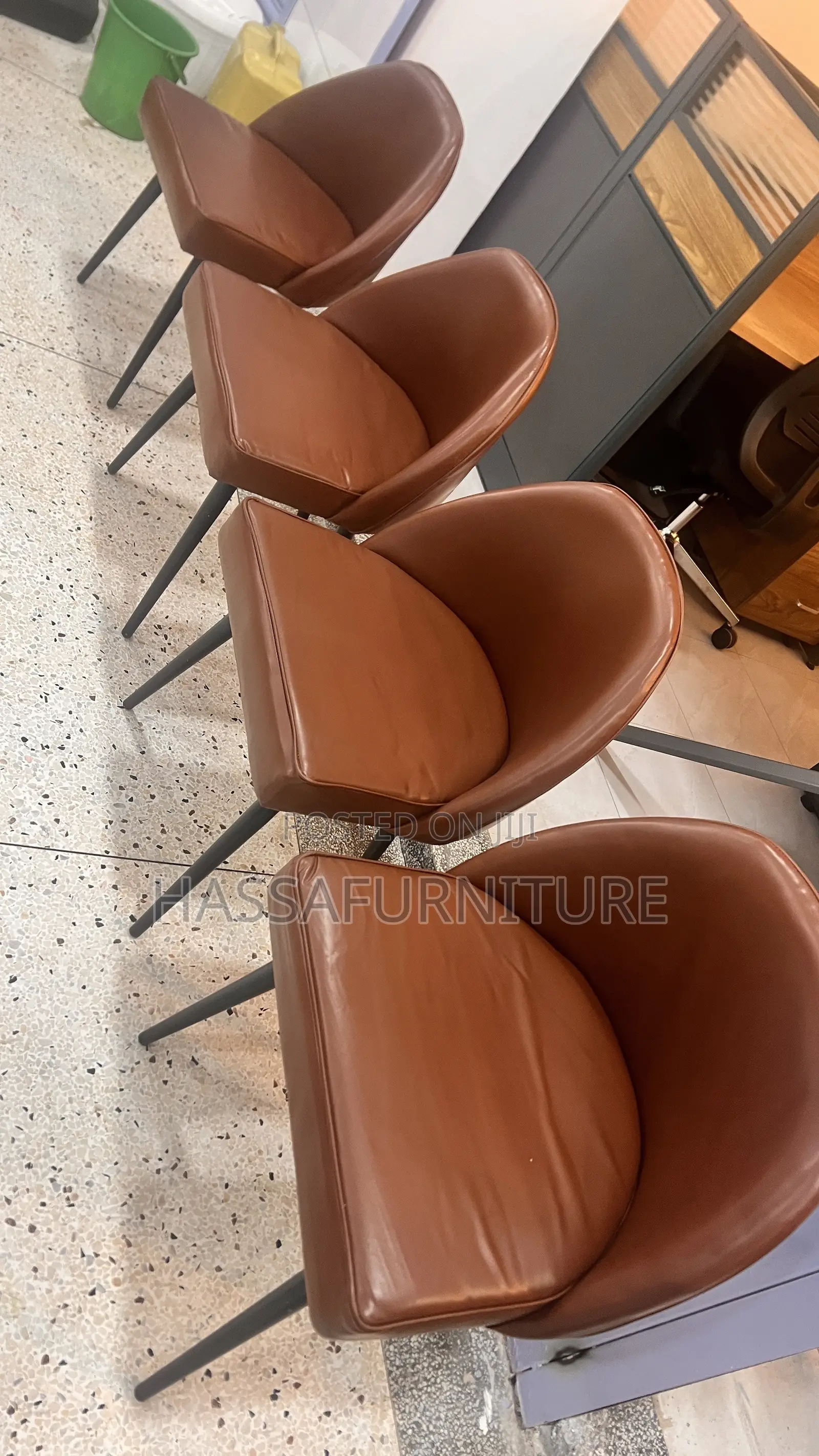Leather Dining Chairs Brand New