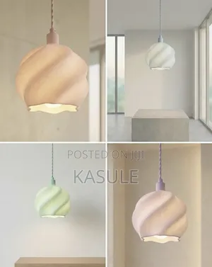 Parametric Modern Pendant Lamp Smooth Textured