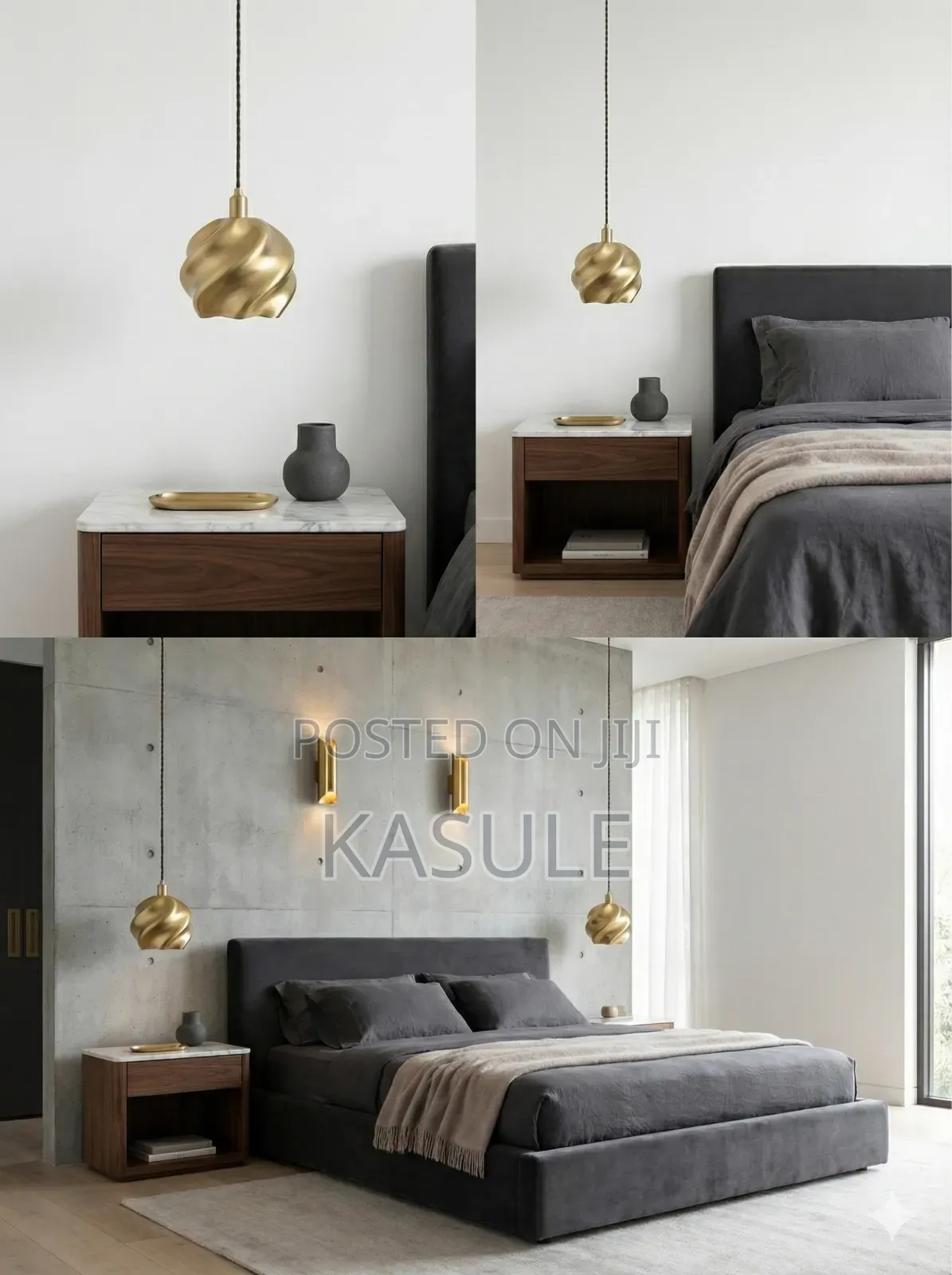 Parametric Modern Pendant Lamp Smooth Textured