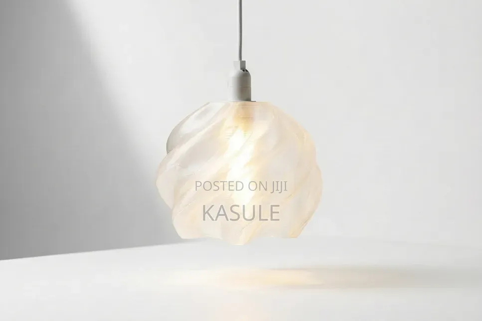 Parametric Modern Pendant Lamp Smooth Textured