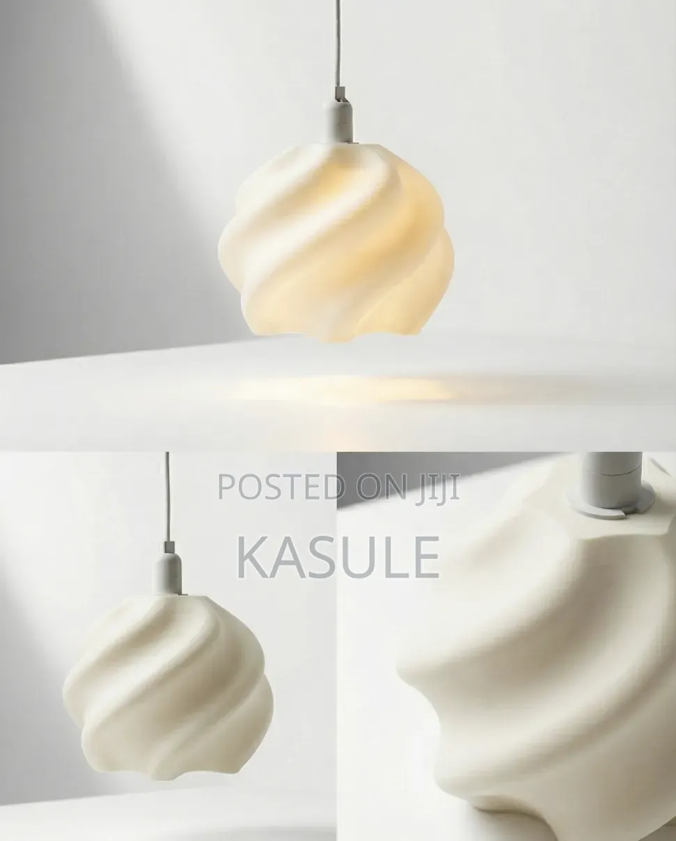 Parametric Modern Pendant Lamp Smooth Textured