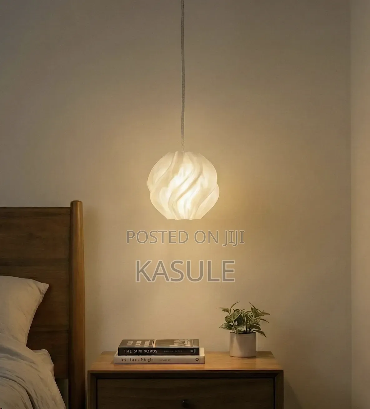 Parametric Modern Pendant Lamp Smooth Textured