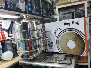 Multi-Tier Stainless Steel Food Steamer 28L