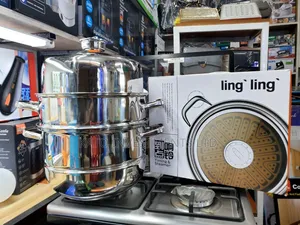 Multi-Tier Stainless Steel Food Steamer 28L
