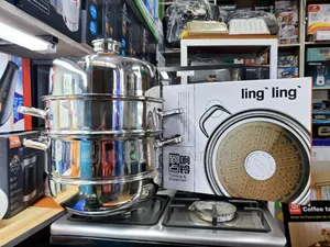 Multi-Tier Stainless Steel Food Steamer 28L