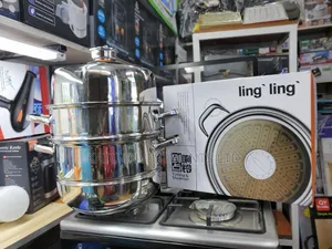 Multi-Tier Stainless Steel Food Steamer 28L