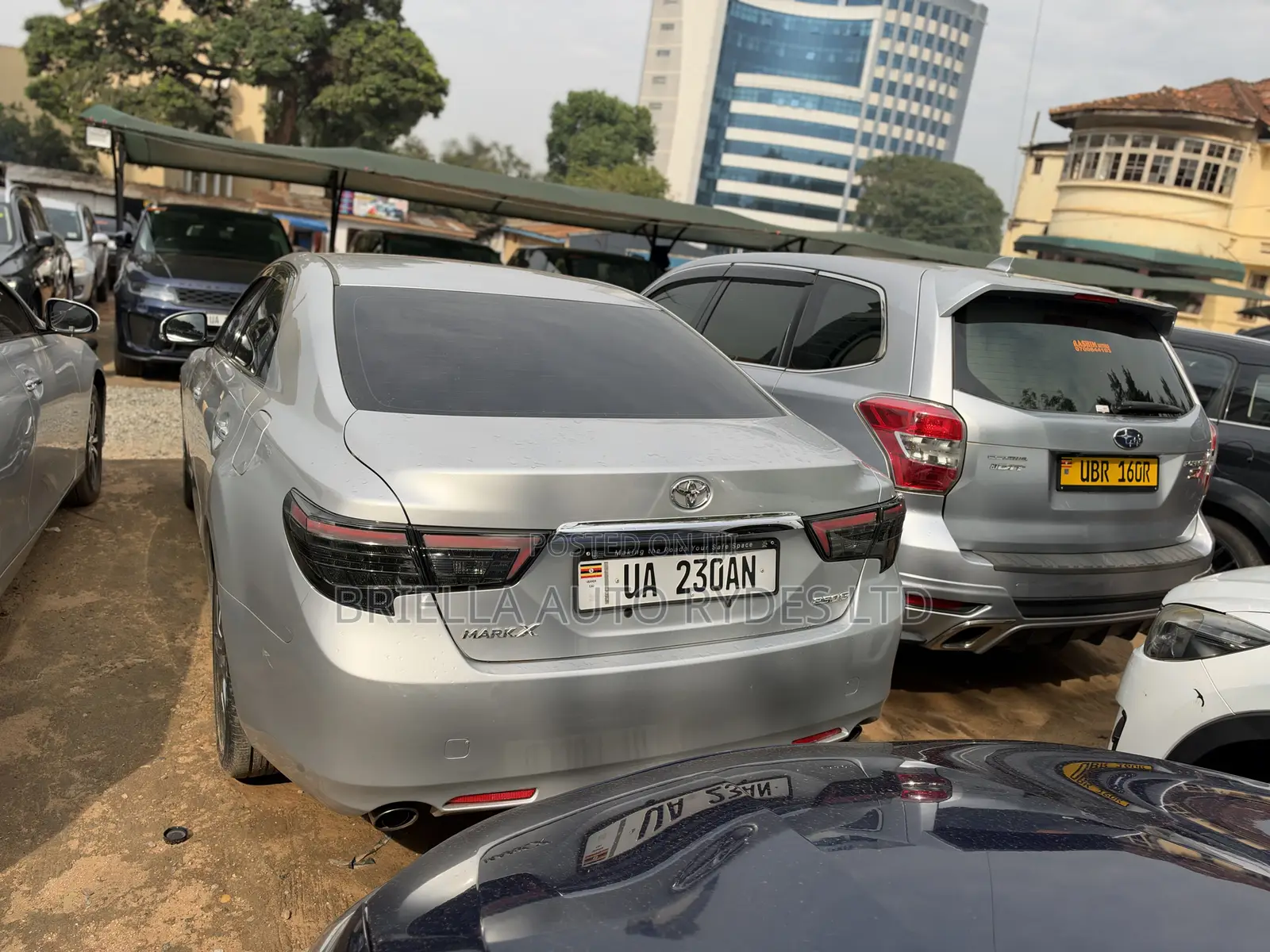 Toyota Mark X 2012 Silver