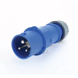 Industrial Plug 3 Pin 16A IP44