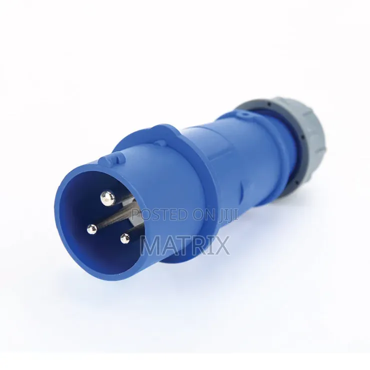Industrial Plug 3 Pin 16A IP44