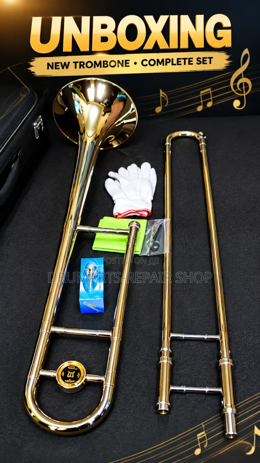 Brand New Golden Trombones