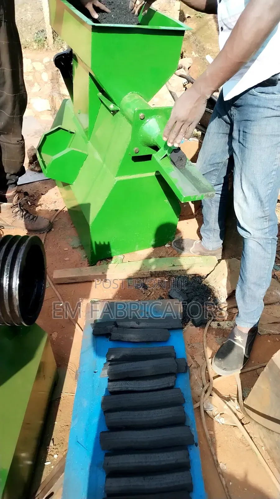 Super Fast Electric Briquettes Machine. 500kgs/Hr.