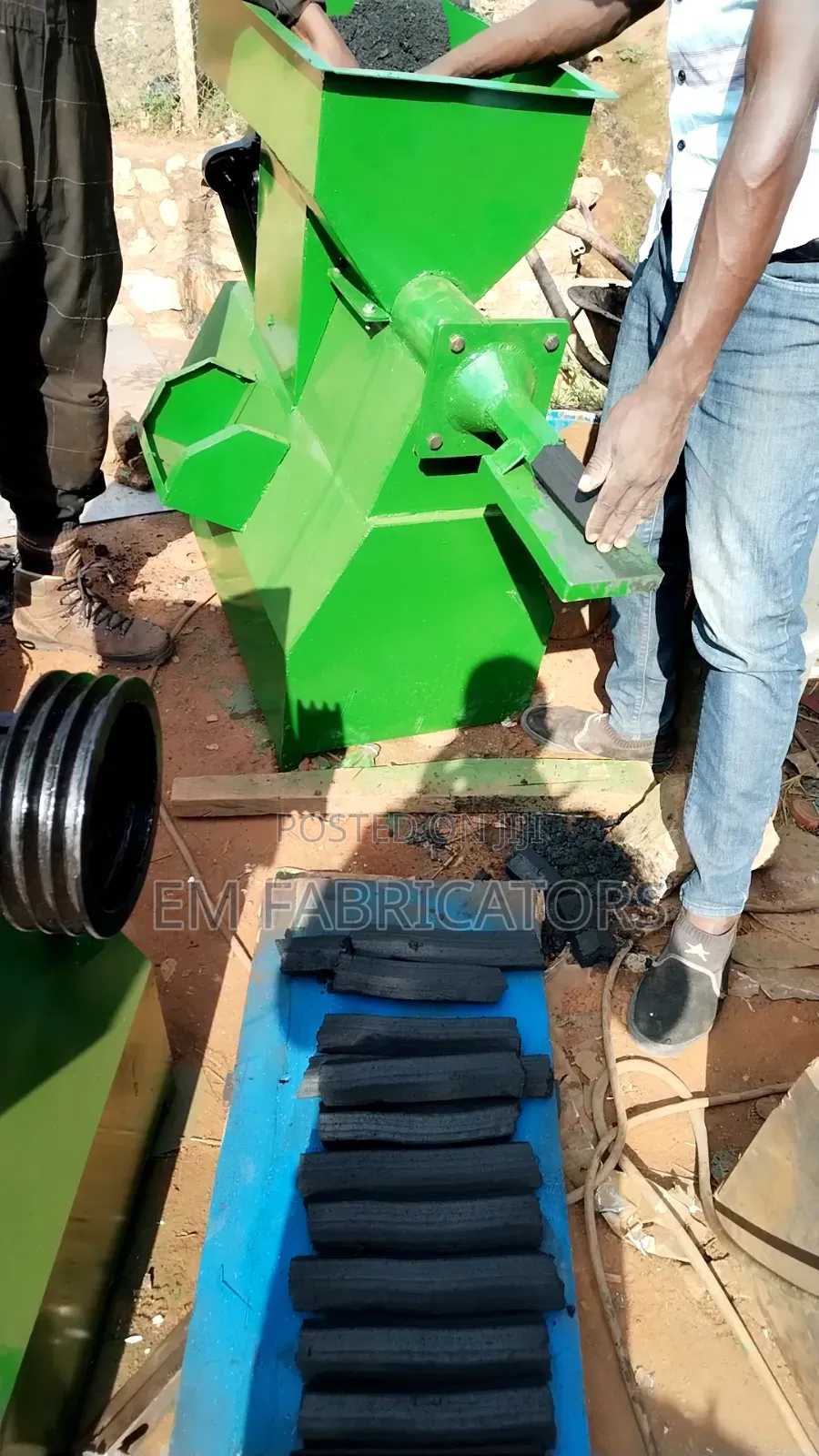Super Fast Electric Briquettes Machine. 500kgs/Hr.