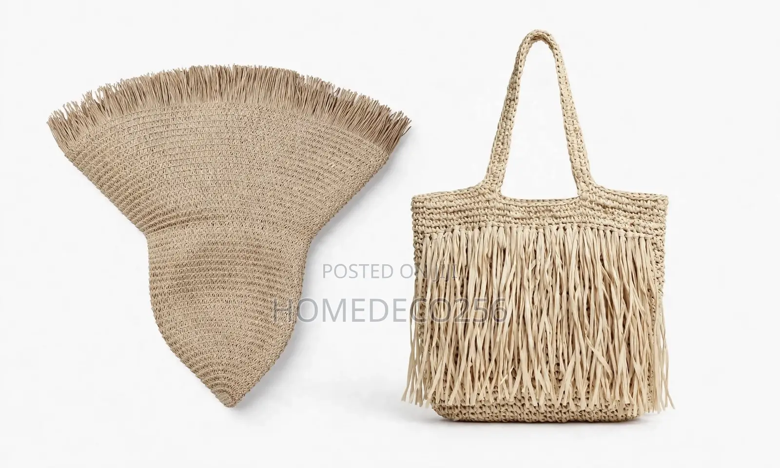 Beach Bag With Hat