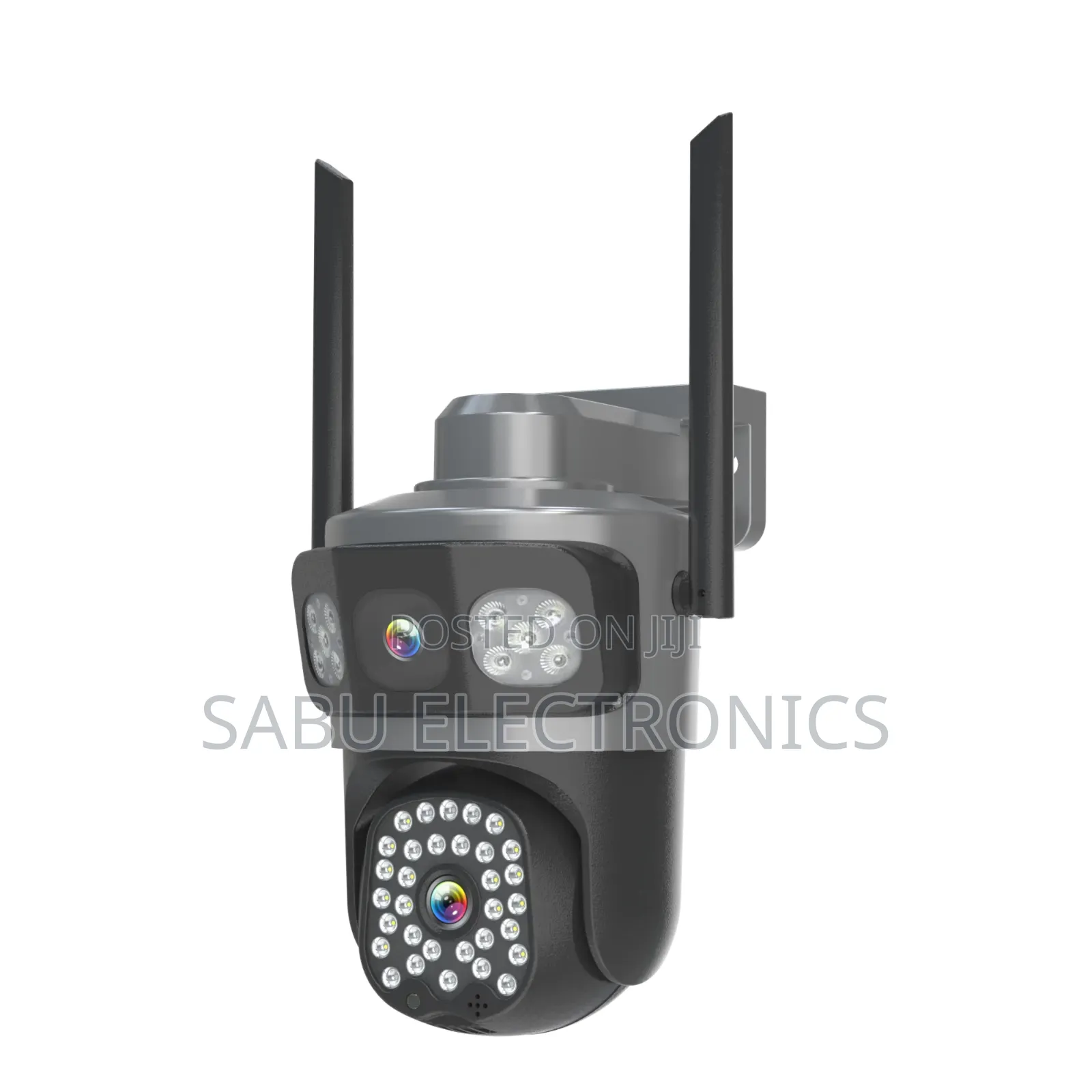Dual Lens 4G SIM Outdoor PTZ Security Camera EseeCloud Two-Way Audio