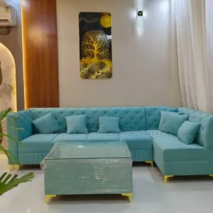 Sofas/L Sofa Couches With Poufs in Any Colour/Material 1,900,000/-