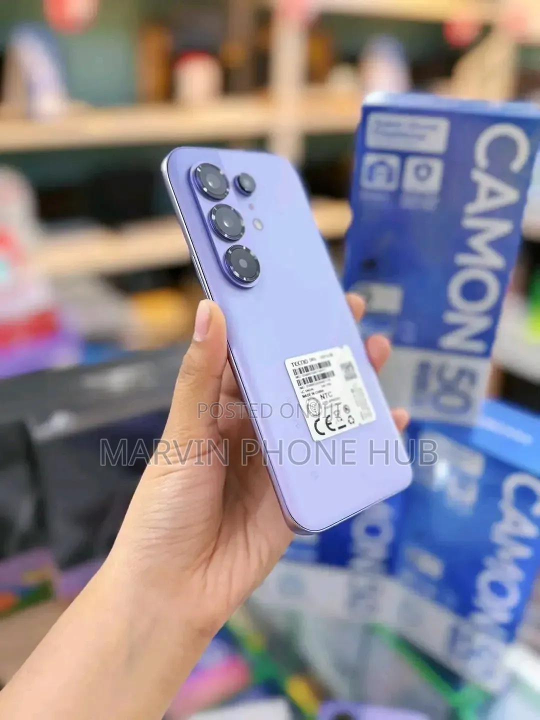 New Tecno Camon 50 Ultra 512 GB Purple