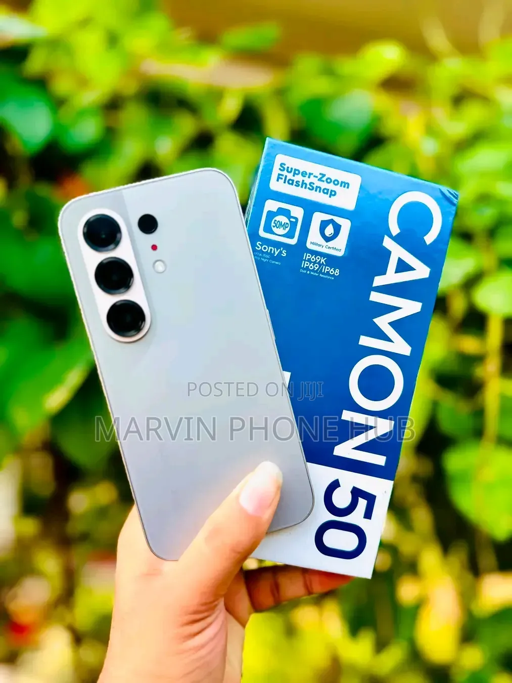 New Tecno Camon 50 256 GB Gray