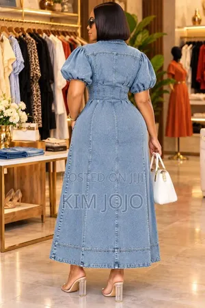 Clasy Denim Dresses