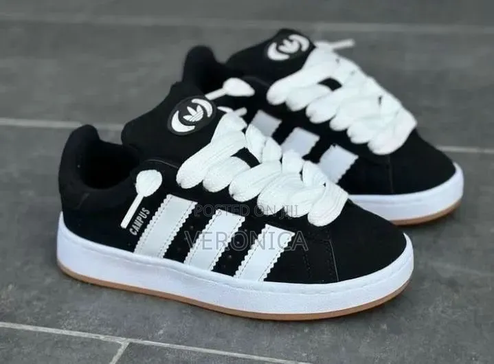 Adidas Campus Oos Black and White Sneakers