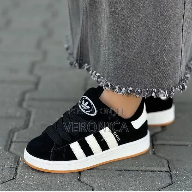 Adidas Campus Oos Black and White Sneakers