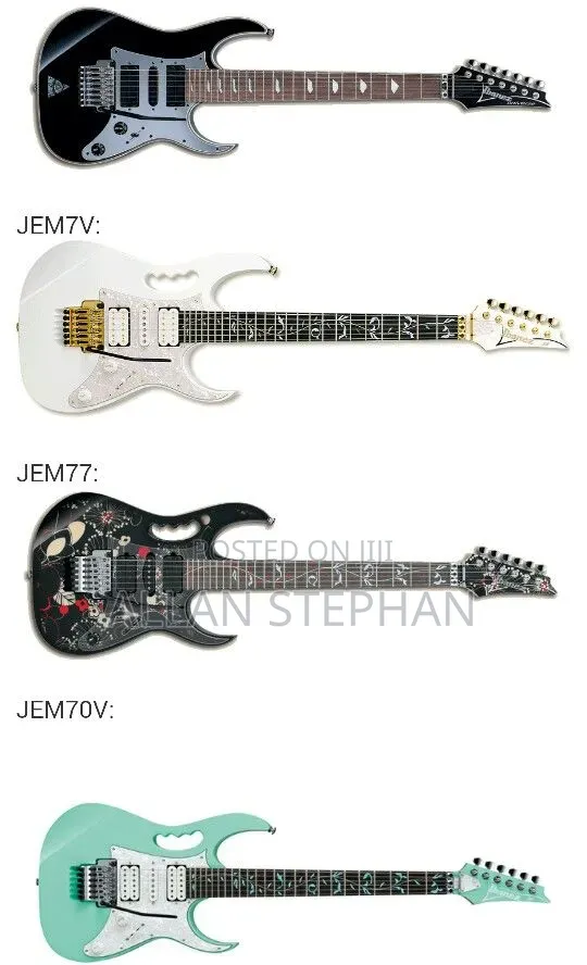 Ibanez Solo Guitar Steve Vai Gem