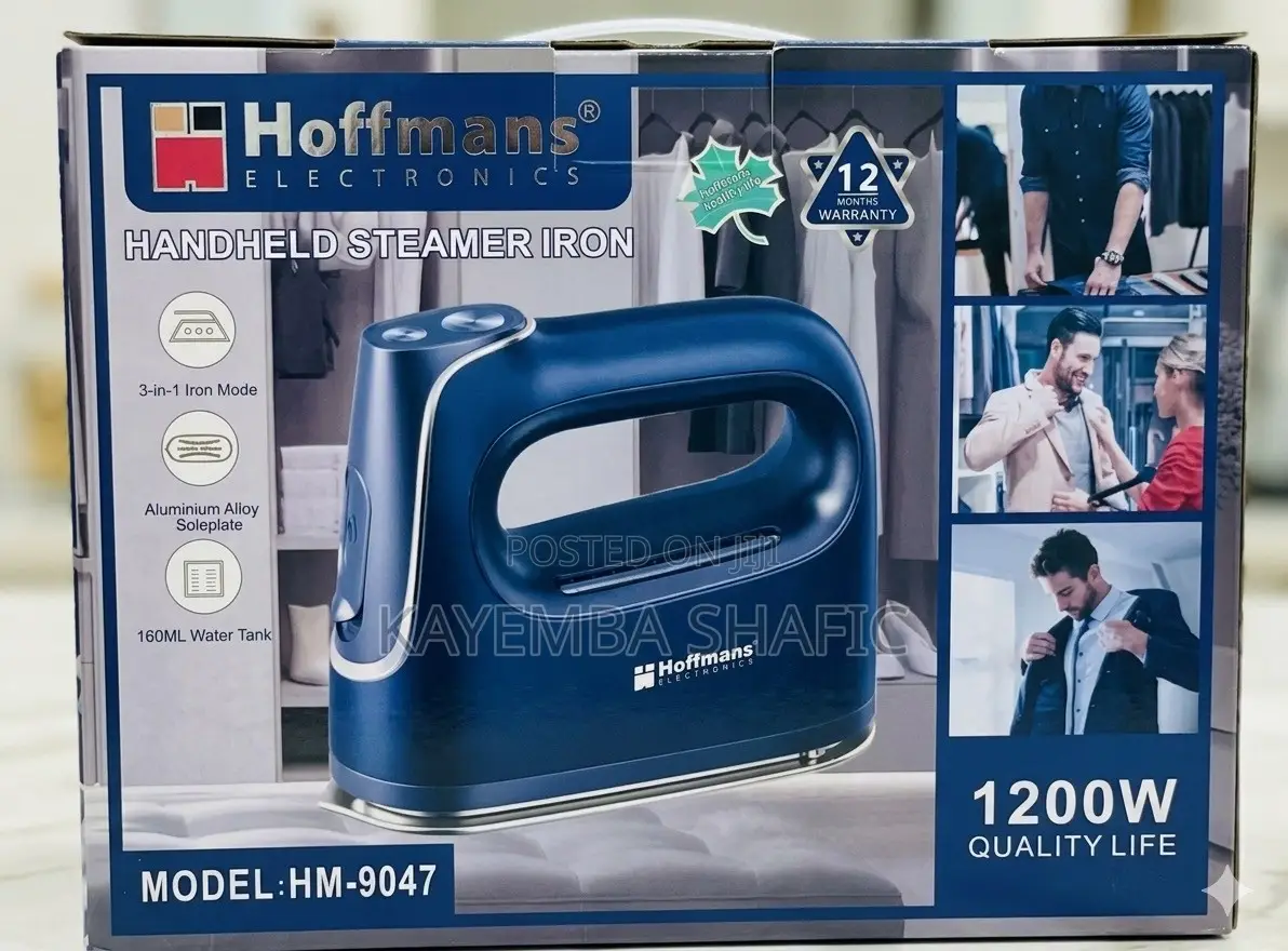 Hoffmans 1200W Handheld Steamer Iron Model HM-9047